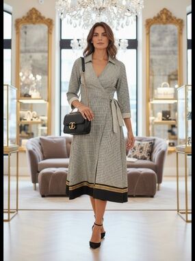 julie brown milo wrap dress JB by | Dresses | Copy Jb Julie Brown Nyc Size Medium Pink Rosewood Blue Black The Emily Dress pairs